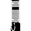 Mexen Hades elektromos fűtőtest 800 x 400 mm, 300 W, fehér - W104-0800-400-2300-20