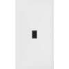 Mexen Hugo   SMC zuhanytálca  180 x 100 cm, fehér ,  takaró fekete - 42101018-B Kompozit zuhanytálca Kompozit zuhanytálca