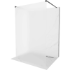 Mexen Kioto Walk-In Zuhanyfal - 100x200 cm, 8 mm Szatén Üveg