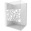 Mexen Kioto Walk-In Zuhanyfal - 100x200 cm - 8 mm Üveg