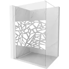 Mexen Kioto Walk-In Zuhanyfal - 100x200 cm - 8 mm Üveg kád, zuhanykabin