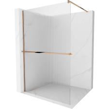 Mexen Kioto+ Walk-in Zuhanyfal - 140x200 cm - 8 mm Üveg kád, zuhanykabin