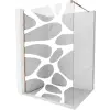 Mexen Kioto Walk-In Zuhanyfal - 80x200 cm - Átlátszó Üveg