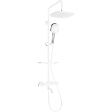 Mexen KT33 Kád-Zuhany Szett - Fehér/Króm fürdőkellék