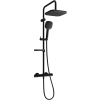 Mexen KX33 Termosztatikus Zuhanygarnitúra - Fekete