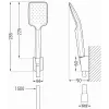Mexen Libra R62 kád készlet, Fekete - 745103R62-70