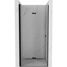 Mexen Lima összecsukható zuhanyajtók 120 cm, átlátszó, fekete - 856-120-000-70-00 kád, zuhanykabin