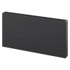 Mexen Line CL22 falradiátor 600 x 1100 mm, oldalsó csatlakozás, 1741 W, antracit - W422L-060-110-66
