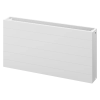 Mexen Line CL33 lapos radiátor 500 x 1100 mm, oldalsó csatlakozás, 2091 W, fehér - W433L-050-110-00