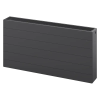 Mexen Line CL33 lapradiátor 600 x 800 mm, oldalsó csatlakozás, 1761 W, antracit - W433L-060-080-66