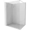 Mexen Lunar zuhanyfal Walk-in bal 50 x 200 cm, átlátszó 8 mm, matt nikkel - 830-050-000-97-00-L