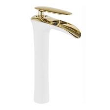 Mexen Lyra Mosdócsaptelep - Magas - Fehér/Arany csaptelep