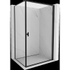 Mexen Mist-B kifelé nyíló zuhanykabin jobb 70 x 100 cm, fekete keret, fekete - 8A2T-070-100-70-70-P