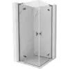 Mexen Mist-H L Duo zuhanykabin nyíló 110 x 110 cm, átlátszó, gun metal - 8A5L-110L-110P-95-00