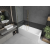 Mexen Next Kádparaván 1 részes 60 x 150 cm,  átlátszó nano, arany - 895-060-000-00-00-50 Kádparaván