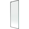 Mexen Next L egyajtós kádparaván 70 x 150 cm, fekete keret, gun metal - 895-070-000-03-70-95