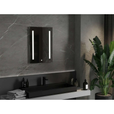 Mexen Remi LED Tükör - 50x70 cm, Páramentesítővel fürdőszoba bútor