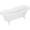 Mexen Retro szabadon álló kád 170 x 75 cm, fehér, fehér lábak - 53251707500-20