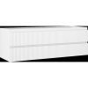 Mexen Rivel 140 cm-es, mosdó alatti fürdőszobai szekrény, 2 fiókos, barázdált, fehér matt - 91A20-14047-2-BFF01
