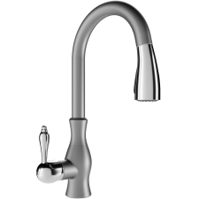 Mexen Savita  mosogató csaptelep  , szürke  - 672601-61 Konyhai csap csaptelep