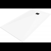 Mexen Stone+ kompozit zuhanyzó tálca, téglalap alakú 160 x 70 cm, fehér, fekete takaró - 44107016-B
