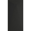 Mexen Stone+   SMC zuhanytálca 200 x 80 cm,  fekete ,  takaró fekete - 44708020-B Kompozit zuhanytálca Kompozit zuhanytálca