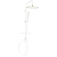 Mexen T49 zuhanyoszlop, Fehér/Arany - 798494993-25 csaptelep