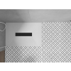 Mexen Toro   SMC zuhanytálca  120 x 80 cm, fehér ,  takaró fekete - 43108012-B Kompozit zuhanytálca Kompozit zuhanytálca