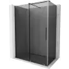 Mexen Velar 150 x 85 cm-es, grafit, gun metal tolóajtós zuhanykabin - 871-150-085-41-95