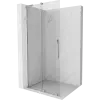 Mexen Velar L toló zuhanyfal Walk-in 90 x 200 cm, átlátszó 8 mm, króm - 871-090-003-03-01
