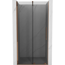 Mexen Velar toló zuhanyajtó 110 cm, grafit, rózsaarany - 871-110-000-41-60 fürdőkellék