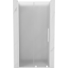 Mexen Velar tolóajtós zuhanyajtó 120 cm, homályos, fehér - 871-120-000-31-20