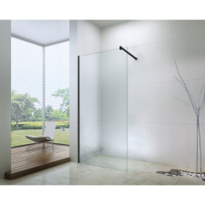 Mexen Walk-in zuhanyfal - fekete profil - 110 cm (850-110-000-70-00) fürdőszoba kiegészítő