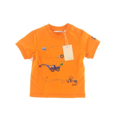 Mexx farmmintás narancssárga baba póló - 80 babapóló, ing