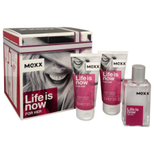 Mexx Life Is Now EDT 30ml + 2db 50ml Testápoló Szett Hölgyeknek kozmetikai ajándékcsomag