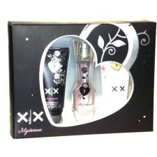 Mexx XX by Mexx Mysterious, Edt 20ml + 50ml Tusfürdő Mysterious + 50ml Tusfürdő Lovesome kozmetikai ajándékcsomag