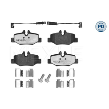 MEYLE fékbetétkészlet, tárcsafék MEYLE 025 240 0817/PD autóalkatrész