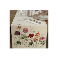 Mezei virágmintás gobelin asztali futó Többszínű 40x100 cm +/-5% party kellék