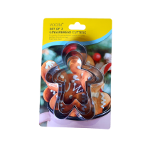  Mézi, emberke sütikiszúró, 3 részes, fém sütés és főzés