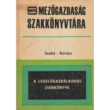 Mezőgazdasági A legelőgazdálkodás zsebkönyve antikvárium - használt könyv