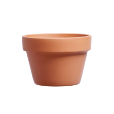  Mezzo agyagcserép terrakotta 25cm kerti tárolás