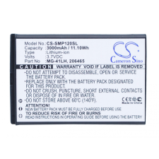  MG-4LH Akkumulátor 3000 mAh gps akkumulátor