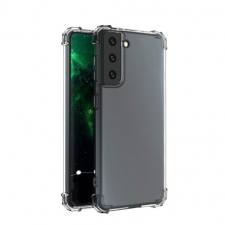 MG Anti Shock Military szilikon tok Samsung Galaxy S21 Plus 5G, átlátszó tok és táska