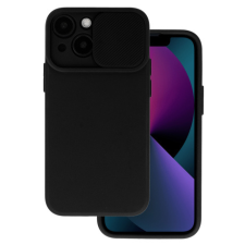 MG Camshield Soft tok iPhone 16 Pro, fekete tok és táska