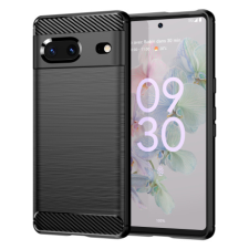 MG Carbon Case Flexible szilikon tok Google Pixel 7, fekete tok és táska