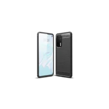 MG Carbon Case Flexible szilikon tok Huawei P40, fekete tok és táska