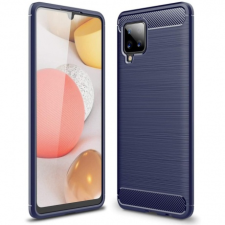 MG Carbon Case Flexible szilikon tok Samsung Galaxy A42 5G, kék tok és táska