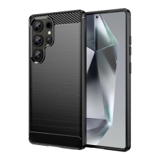 MG Carbon tok Samsung Galaxy S25 Ultra, fekete tok és táska