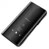 MG Clear View könyv tok Huawei Y6 2019, fekete