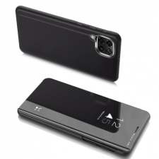 MG Clear View könyv tok Samsung Galaxy A22 4G, fekete tok és táska